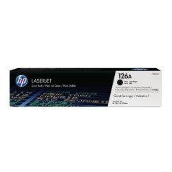 Hp 126A Original LaserJet Toner Cartridges (CE310AD), Black (package 2 each)